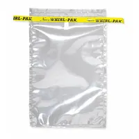 WHIRL-PAK Sampling Bag: Std, Sterile, 24 fl oz Capacity - oz, 710 mL Capacity - mL, 9 in Overall Lg (MPN B01063)