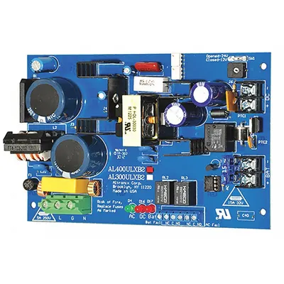 ALTRONIX AL400ULXB2 Power Supply Board, 115V AC, Phenolic/Fiberglass - Power Supply Boards