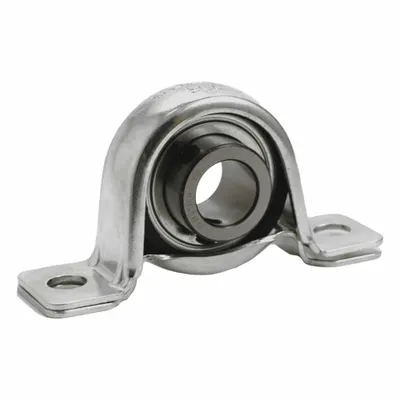 TRITAN Pillow Block Bearing: 5/8 in Bore, Steel, Set Screws, 1 in Shaft Ht - General Purpose Pillow Block Ball Bearings