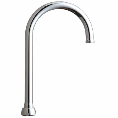 CHICAGO FAUCETS GN2AJKABCP Gooseneck Faucet Spout - Gooseneck Faucet Spouts