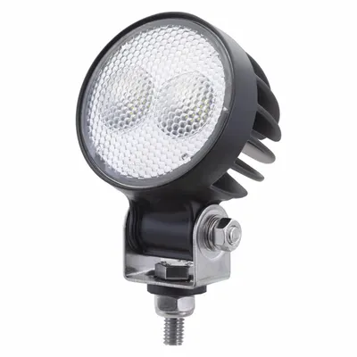 GROTE Vehicle Work Light: Round, Flood, LED, Bracket, Pigtail, Universal, Recessed Mount - Vehicle Floodlights