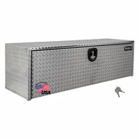BUYERS PRODUCTS Underbody: Underbody Truck Box, Single Drop-Down Door Door, 18 in Overall Dp, Silver (MPN 1735125)