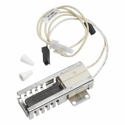 Robertshaw Hot Surface Igniter: OEM, Silicon Carbide, 16 3/4 in Lead Lg, 120V AC, Hardwired - Universal Hot Surface Ignitors