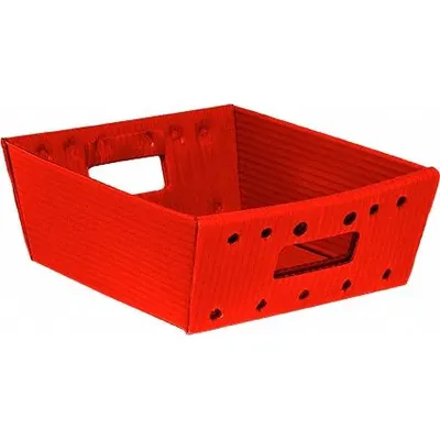 OEM Tray: 0.4159 cu ft - Lightweight Corrugated Plastic Nesting Trays