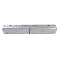This double-door magnetic lock from the M490DE series is constructed of steel and features an instantaneous release delay. It is designed for use in access control systems on paired doors in commercial and industrial settings, providing fail-secure locking for high-traffic entrances