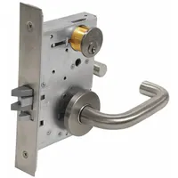 CORBIN RUSSWIN Door Lockset: Classroom Security Lever Locksets, Stainless Steel, ADA Compliant (MPN ML2052 LWA 630)