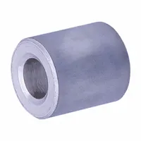 Round, plain stainless steel spacer for #10 screw size with 1/2 in overall length. Used to create precise spacing between components in electronic assemblies, machinery, or panels. Silver finish. Supplied in a 25-pack