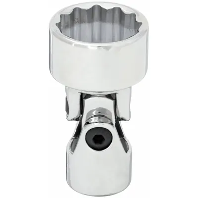 WESTWARD Flex Socket: 3/8 in Drive Size, 7/8 in Socket Size, 12-Point, Std - 3/8" Drive SAE Flex Sockets