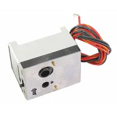 The ERIE AG24A02A actuator is a replacement component for HVACR systems, used to control valve positioning for regulating water or refrigerant flow. It is compatible with part number VT2212G24A02A and is typically applied in commercial building heating and cooling systems, including fan-coil units and zone control.