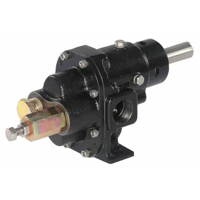 Dayton Rotary Gear Pump Head: Magnetic Drive, Cast Iron Body, 1" FNPT, 20.5 gpm - Pedestal-Mount Rotary Gear Pumps