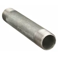 Pipe Nipple: 3/4 in Nominal Pipe Size, 11 1/2 in Lg, Schedule 40, Galvanized Steel, Welded (MPN 0331023200)