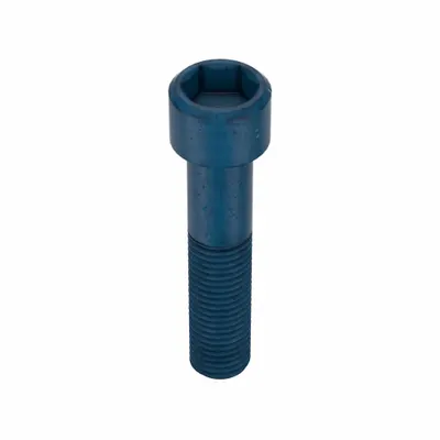 METRIC BLUE Socket Head Cap Screw: M24x3.00 Thread Size, 110 mm Lg, Std, Blue Phosphate - Metric System Standard Socket Head Cap Screws
