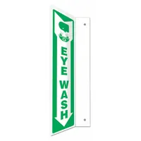 Safety Sign: PETG, Mounting Holes Sign Mounting, 18 in x 4 in Nominal Sign Size, Not Retroreflective (MPN 480W34)