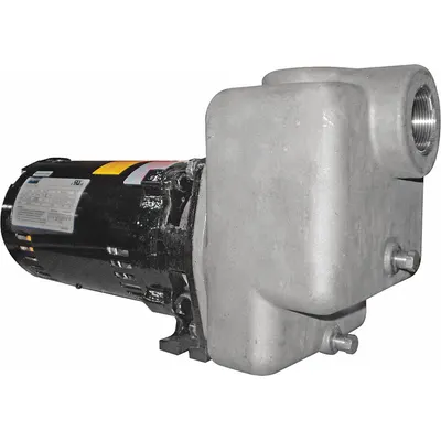 Dayton Centrifugal Pump: Self-Priming, 208-230/460V AC, 82 ft Max Head - 1/8 to 1 HP Self-Priming Centrifugal Pumps