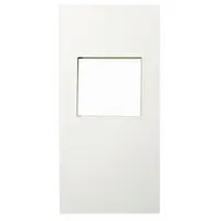 This air-exhaust cutout features an anodized aluminum frame with a 72 in x 36 in opening. It is designed for use with PortaFab Series 300 Cleanroom systems to create an exhaust opening for ventilation or pressure management. The cutout does not include a wall panel