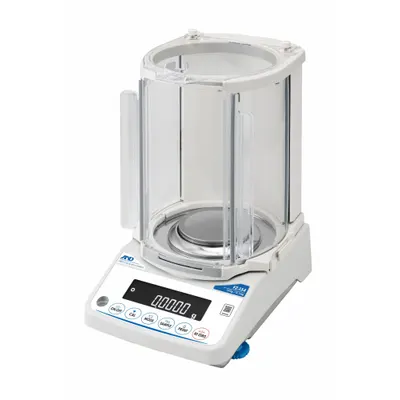 A&D WEIGHING Lab Scale: 152 g Capacity, 0.0001 g Readability, 0.0001 g Repeatability - Analytical Lab Balances