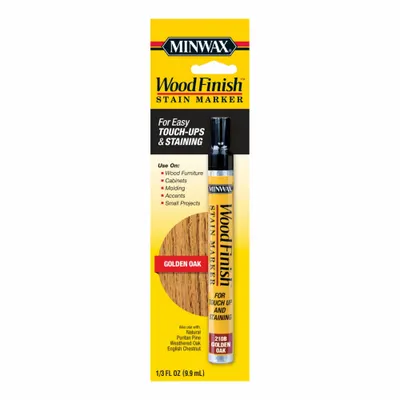 MINWAX Wood Repair Marker, Golden Oak, Oil-Based, 1 Count - Wood Repair Markers
