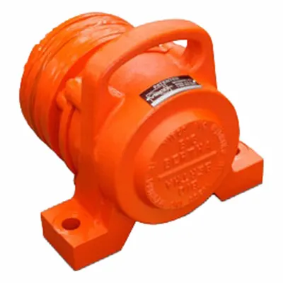 VIBCO Pneumatic Vibrator: PF-1500, 6,672 N Max Force, 3,500 vpm Max Vibration Speed - Railcar Heavy-Duty Pneumatic Vibrators