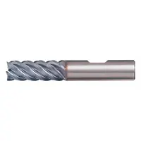 CLEVELAND Square End Mill: Carbide, 5 Flute, 3/4" Mill Dia, 3-1/4" LOC, 6" OAL (MPN C60449)