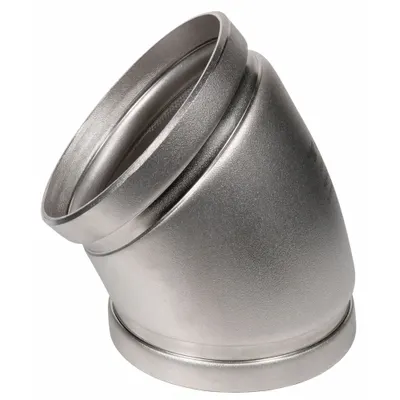 GRUVLOK 45° Elbow, 8 in x 8 in, 275 psi, 304 Stainless Steel - Grooved Pipe Fittings