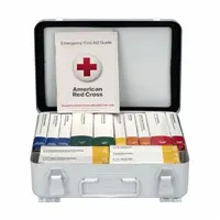 FIRST AID ONLY First Aid Kit and Housing: 83 Components, ANSI/ISEA Z308.1-2021, Type III, Class A (MPN 91348)