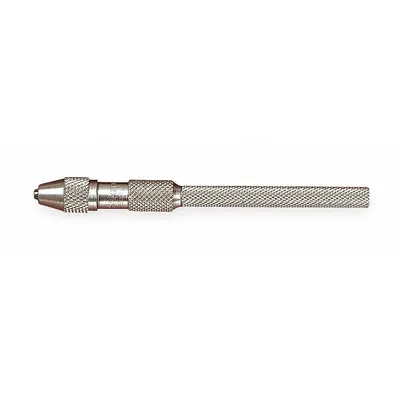 STARRETT Pin Vise: Pin Vise, 1 mm Max Size - mm, 0.04 in Min Size - Inch, Knurled Grip - Pin Vises