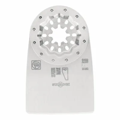 FEIN Oscillating Scraper Blade: Rigid, 2 in Blade Wd, 3 1/4 in Blade Lg, High Speed Steel - Starlock Mounted Blades