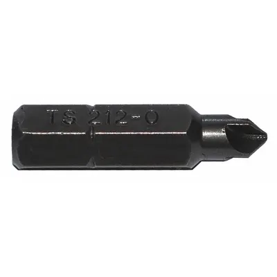 ZEPHYR Power Bit: Insert Bit, Imperial, Torq-Set Head, #0 Bit Industry Size, Std - Torq-Set Bits