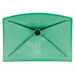 This hygienic hoe features an 11 1/4 in nylon blade that is FDA compliant for food contact. It is used for scraping and cleaning in food processing environments where contamination risk must be minimized. Not metal detectable.