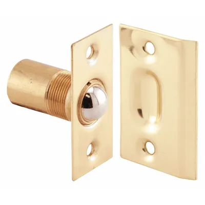 PRIME-LINE N 7287 Brass Ball Bullet Catch/Strike - Locks & Latches