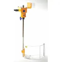 REPAR Machine Guard: 3-Sided, 7 in Guard Wd, 10 in Guard Ht, Aluminum/Polycarbonate, TR-2-CM