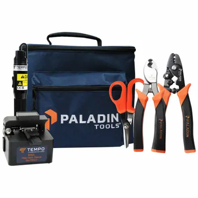 PALADIN Fiber Optic Tool Kit: 6 Pieces, Stripping Fiber Optic, Fiber Optic Cables - Fiber Optic Tool Kits