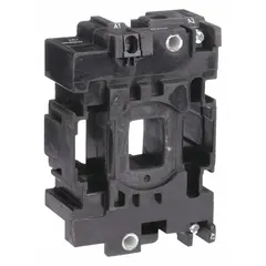 This 24V AC replacement coil is designed for use with Dayton 40 to 95A IEC contactors. It serves as a direct replacement component to restore contactor operation in motor control and lighting applications.