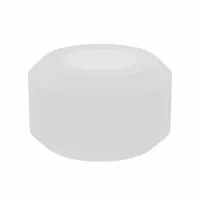 BUNTING BEARINGS Sleeve Bearing: Nylon, 5/16 in Bore, 5/8 in OD, 3/8 in Overall Lg, Off-White, 3 PK (MPN NN0058060000)