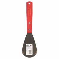 This lawn mower blade holder is designed for securing blades during maintenance or replacement. It aids in removing grass clippings, mud, and debris from mower decks to maintain cutting performance and prevent rust