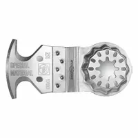 FEIN Oscillating Tool Blade: 2 1/4 in Blade Wd, 1 5/8 in Overall Lg, Straight Cutting (MPN SL-251-1PK)