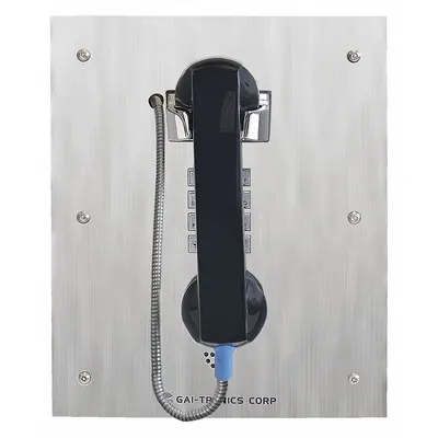 HUBBELL GAI-TRONICS 276-001AC Flush Mount Rugged Phone for Hazardous Areas - Rugged Phones for Hazardous Areas