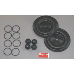 This fluid-end repair kit is used to rebuild the fluid end of high-pressure pumps in industrial cleaning, water jetting, and process applications. It includes Santoprene seals and components to restore pump performance and prevent leaks.