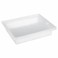 Rectangular Lab Tray, HDPE, 9.42 L, 16 in x 12 in, Non-Sterile