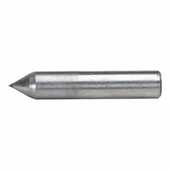 NORTON Phono-Point Diamond Dresser for conventional abrasives, specification NP1M3. Features a 1/4 ct diamond point measuring 3/16 in x 1 in with a 60° angle. Used for truing and dressing conventional abrasive grinding wheels to restore geometry and expose fresh cutting grains.
