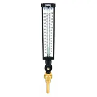 WINTERS Industrial Glass Thermometer: 30°F to 300°F /0°C to 150°C, +/-1% Accuracy, 3.5 in Stem Lg (MPN TIM105ALF.)