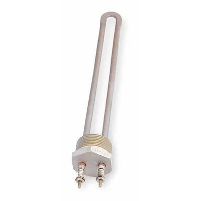 VULCAN Screw Plug Immersion Heater: 1 Phase, 240V AC, 2,000 W Watt, 1 1/4 in NPT - Screw-Plug Immersion Heaters