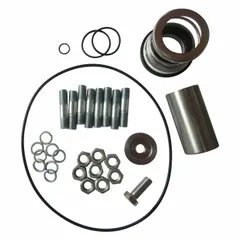 This seal kit and gasket set includes an O-ring for servicing straight centrifugal pumps. Compatible with Dayton centrifugal pumps, model 55JJ61. Used to maintain seal integrity and prevent leaks in fluid-handling systems.