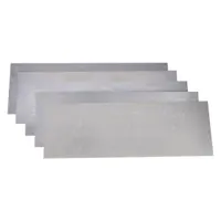 Shim Stock Assortment,Steel,15 pcs: Inch, 18 in Shim Lg, 6 in Shim Wd, Steel, Grade 1008/Grade 1010 (MPN 16955)