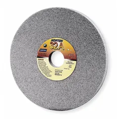 This NORTON dish grinding wheel is designed for moderate-to-heavy grinding of tool steels. The dish shape facilitates access to tight areas and tool flanks, making it suitable for sharpening and shaping cutting tools. Each pack contains five wheels with a 6-inch diameter, 3/4-inch thickness, and 1-1/4-inch arbor hole, featuring 32A46-KVBE grade and K hardness.