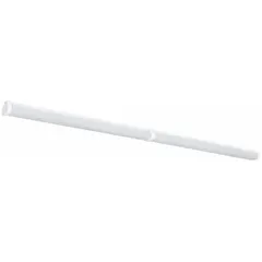 White-finished accessory for connecting multiple FluxSteam Wraparound fixtures into a continuous row. Used in commercial and industrial lighting layouts requiring uniform, uninterrupted illumination.
