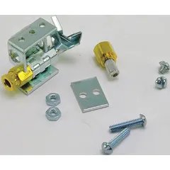 Pilot assembly with Y-channel configuration for gas-fired heating equipment. Provides a stable flame to ignite the main burner in furnaces, boilers, and water heaters. Suitable for commercial and industrial HVACR systems requiring reliable ignition.