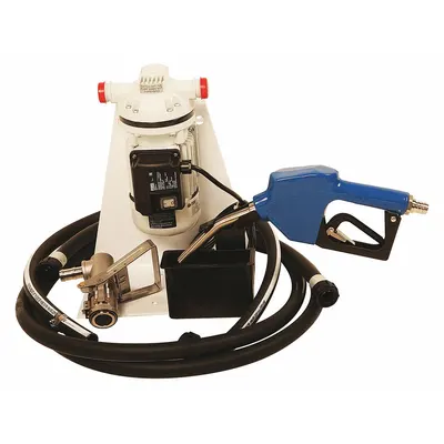 LIQUIDYNAMICS INC. Electric Drum Pump: 115 V AC, 1/10 hp HP, Polypropylene - Tote-Mount DEF Dispensing Pump Systems