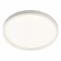Round Downlight: 7 in Dia, White, 5/8 in Ht, 1,000 lm, 4000K, 14 W, 120/277V AC (MPN S7R840K10WZ10U)