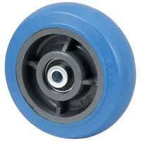 APPROVED VENDOR Caster Wheel: 6 in Wheel Dia., 2 in Wheel Wd, Rubber, 600 lb Load Rating, Nylon, Std (MPN SWB-0620-08)